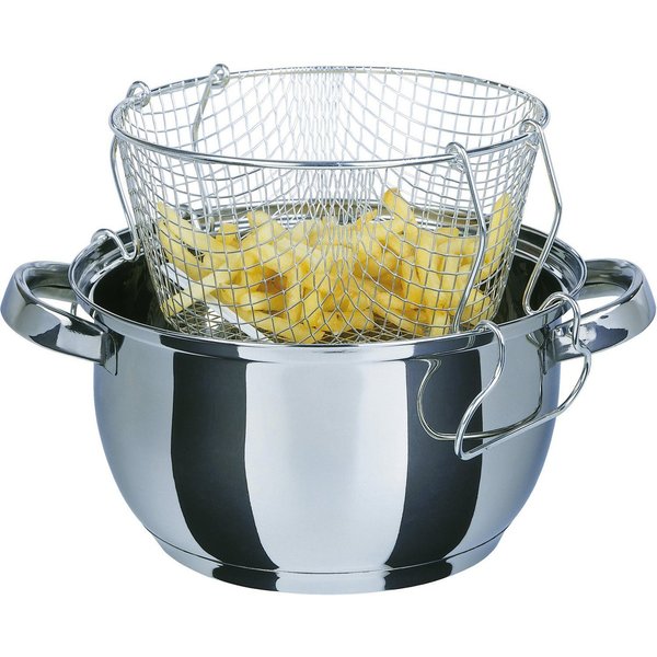 GSW Frittiertopf, Edelstahl (1-tlg), Induktion