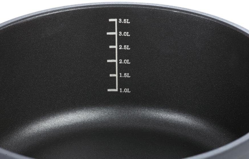 GSW Kasserolle Profi-Black-Star, Stahl-Emaille (1-tlg), Induktion – Bild 2 von 2
