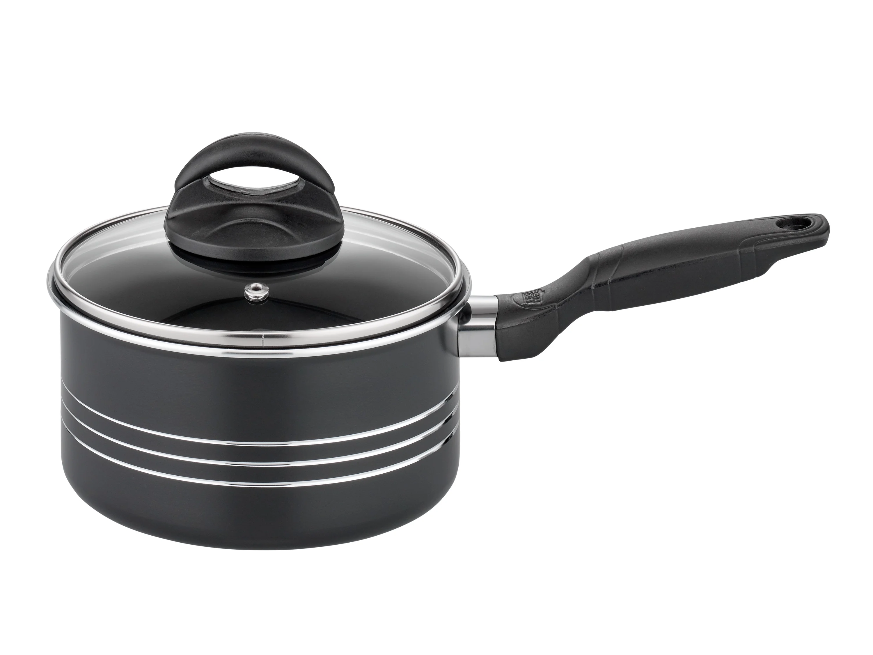 GSW Kochtopf-Set Milano Nero, 15-teilig, Aluminium – Bild 3 von 4