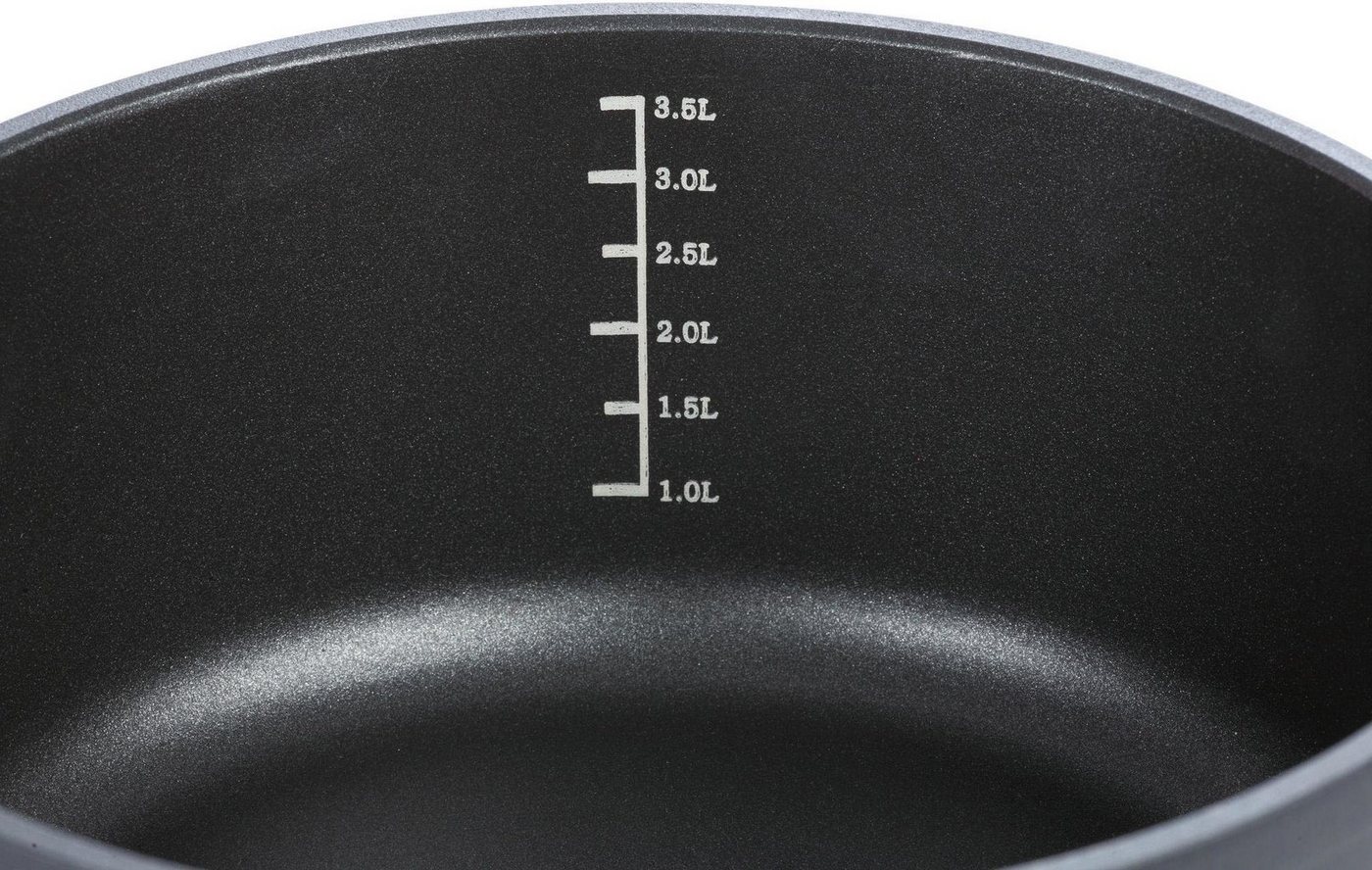 GSW Kochtopf SilcoGuss noir, Aluminiumguss (1-tlg), Induktion – Bild 2 von 3