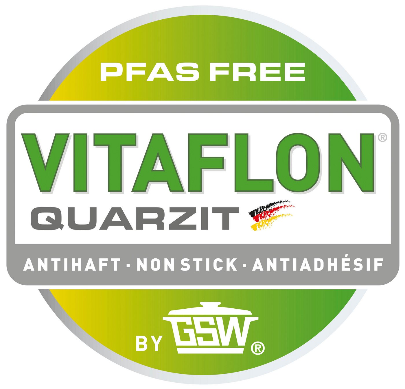 GSW Sauteuse Inoxxa Black, Edelstahl (1-tlg), Schwenkpfanne aus Dreischicht-Material mit Antihaft-Versiegelung – Bild 4 von 4