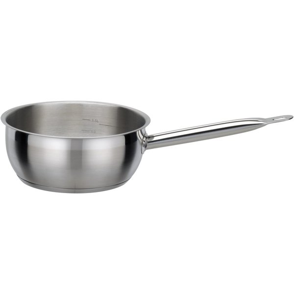 GSW Sauteuse Le Chef, Edelstahl 18/10 (1-tlg), Topf aus hochwertigem Edelstahl 18/10 in Gastro-Qualität