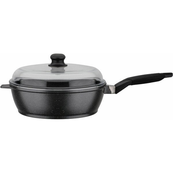 GSW Schmorpfanne Titanium Granit, Aluminiumguss (1-tlg), Induktion