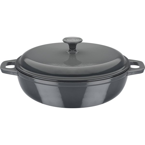GSW Schmortopf grey, Gusseisen (1-tlg), Induktion