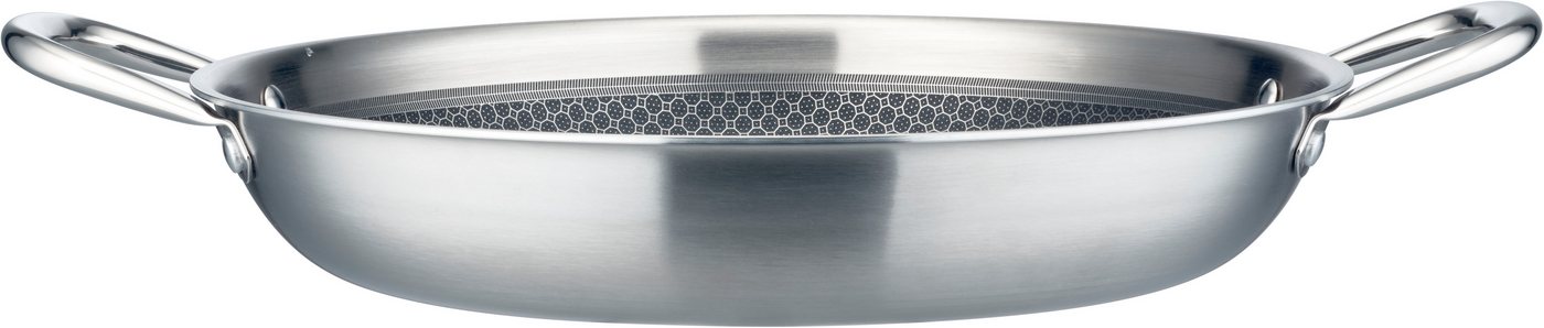 GSW Servierpfanne Inoxxa Black, Edelstahl (1-tlg), Pfanne aus Dreischicht-Material mit Antihaft-Versiegelung – Bild 2 von 4