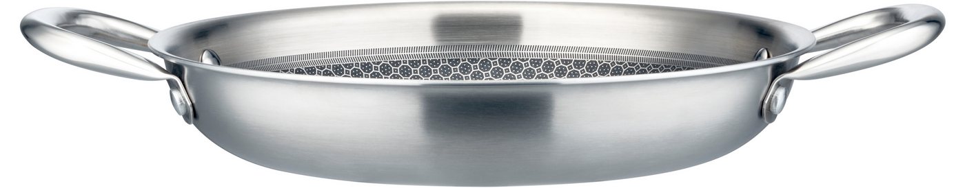 GSW Servierpfanne Inoxxa Black, Edelstahl (1-tlg), Pfanne aus Dreischicht-Material mit Antihaft-Versiegelung – Bild 2 von 4