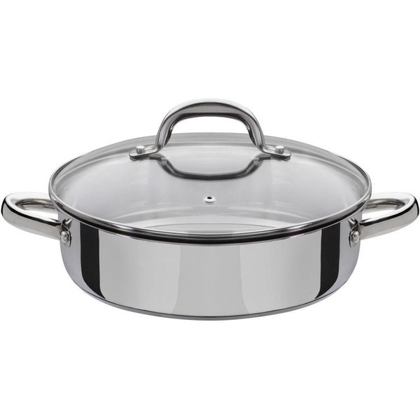 GSW Servierpfanne Montreal, Edelstahl (1-tlg), Induktion, 24 cm