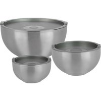 GSW Thermoschüssel-Set mit Kunststoffdeckel 6-teilig