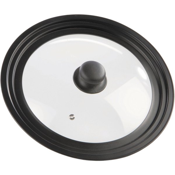 GSW Universaldeckel, hitzebeständiges Glas, passend für Pfannen und Töpfe Ø 24 - 28 cm