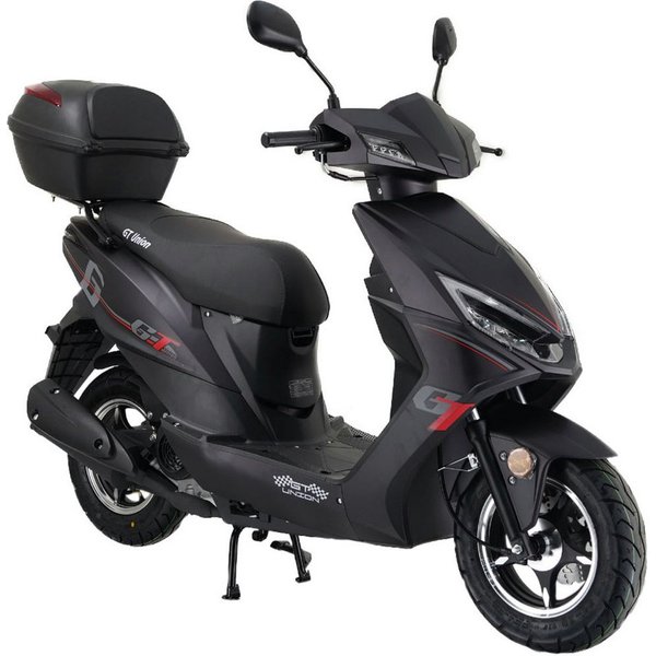 GT UNION Motorroller Sonic X 45, 49,6 ccm, 45 km/h, Euro 5, (Komplett-Set, 2 tlg), Luftgekühlter Motor