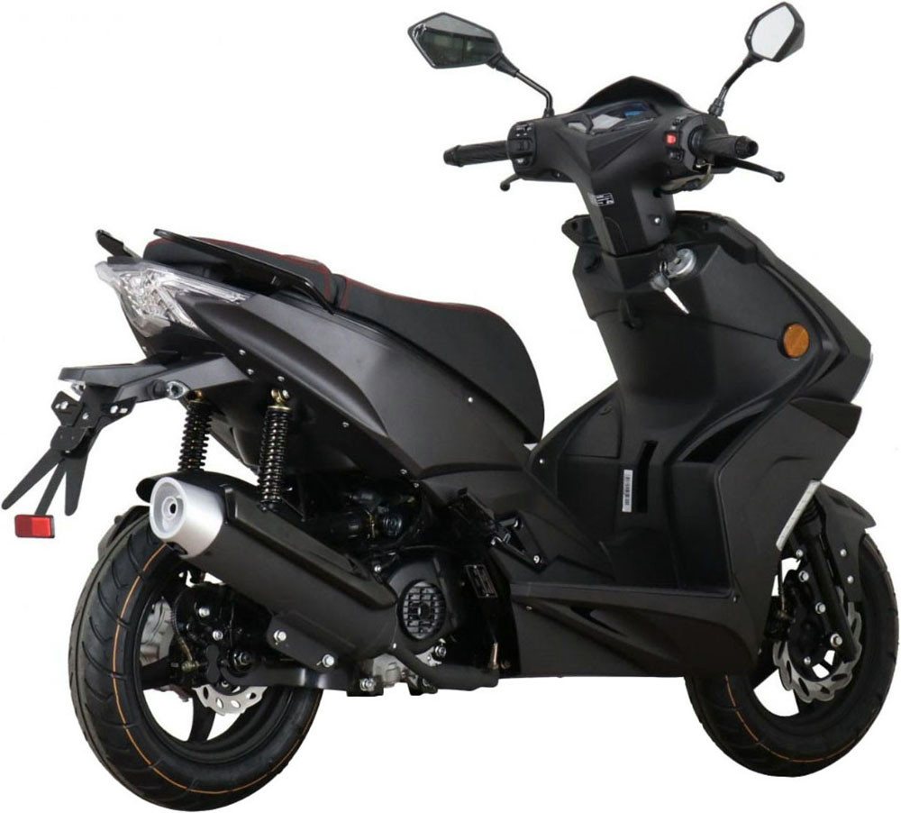 GT UNION Motorroller Striker 125, 124,6 ccm, 85 km/h, Euro 5+, Luftgekühlter Motor – Bild 4 von 4