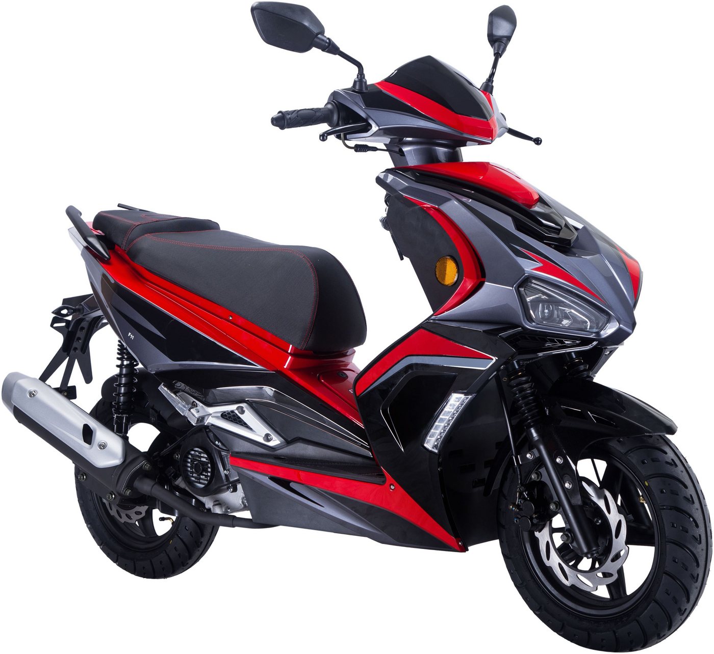 GT UNION Motorroller Striker 45, 49,5 ccm, 45 km/h, Euro 5, Luftgekühlter Motor – Bild 2 von 5