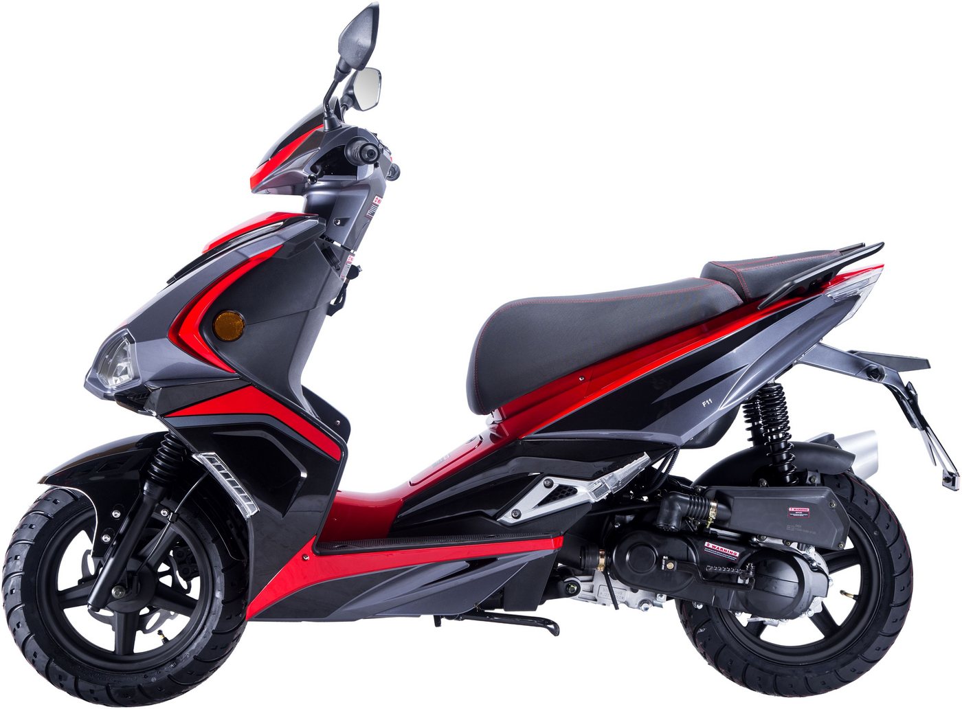 GT UNION Motorroller Striker 45, 49,5 ccm, 45 km/h, Euro 5, Luftgekühlter Motor – Bild 4 von 5