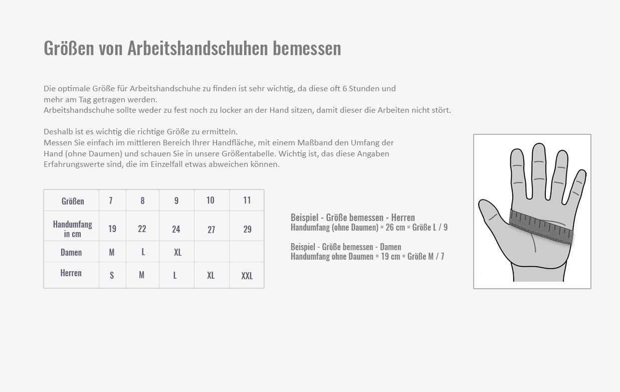 GUARD 5 Schnittschutzhandschuhe schnittfeste Arbeitshandschuhe für höchste Sicherheit (Art-11380G) (3-St) Schnittschutz – Bild 5 von 5