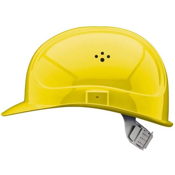GUARD 5 Schutzhelm Arbeitshelm - BAU-Helm mit 6-Punkt-Gurtband - (Art.22-80BR), Größeneinstellung von 51 - 64 cm