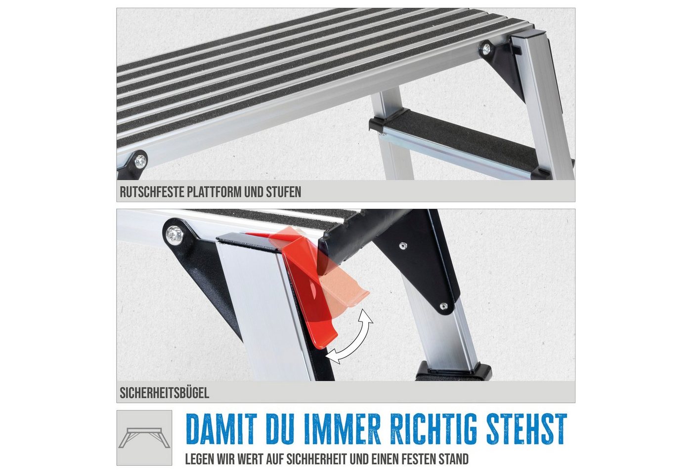 Güde Arbeitsplattform »GAAP 960«, aus Aluminium – Bild 5 von 5