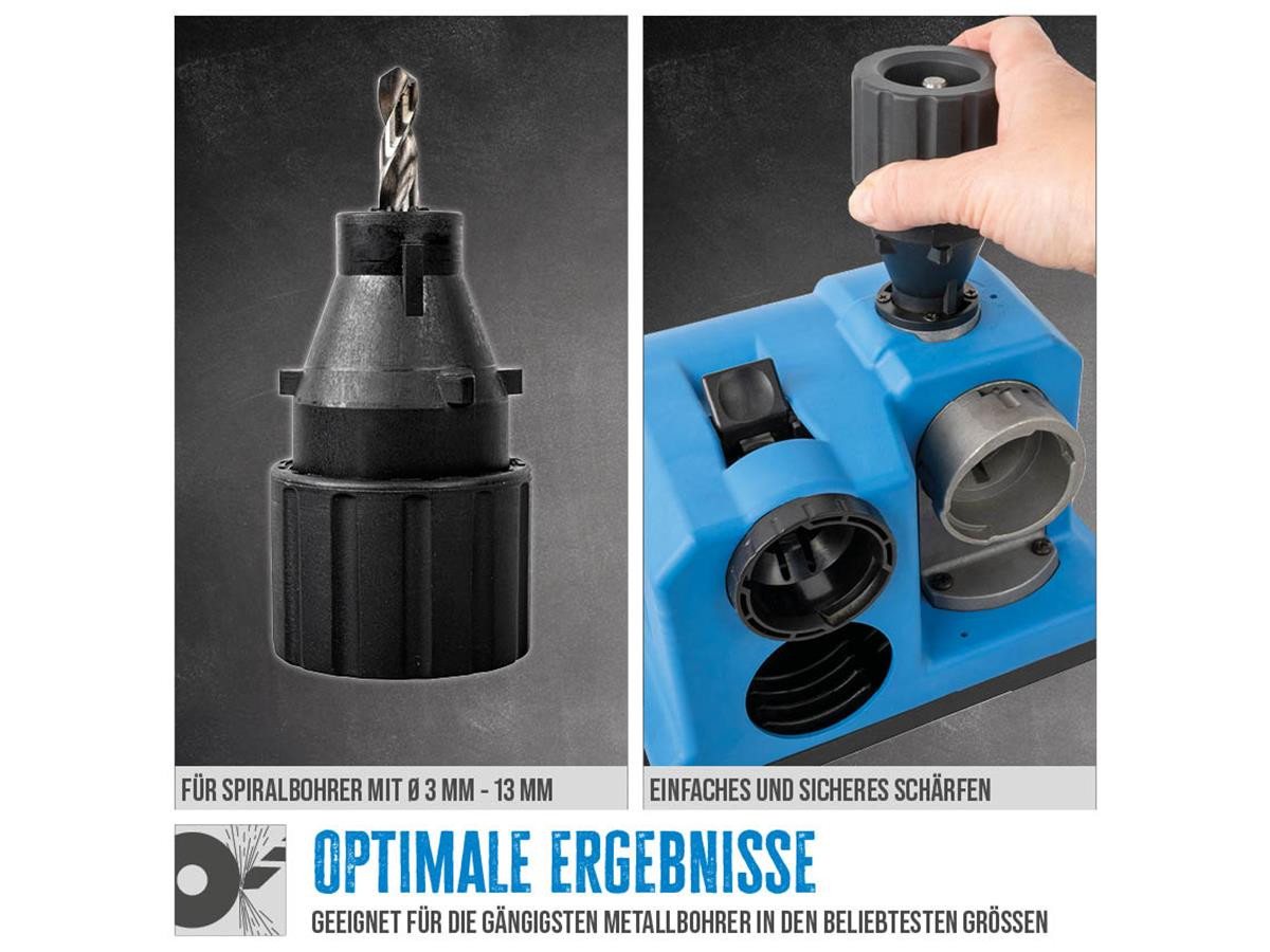 Güde Bohrerschärfgerät GBS 80, 80 W Motorleistung, Bohrer Ø 3 mm - 13 mm – Bild 5 von 5