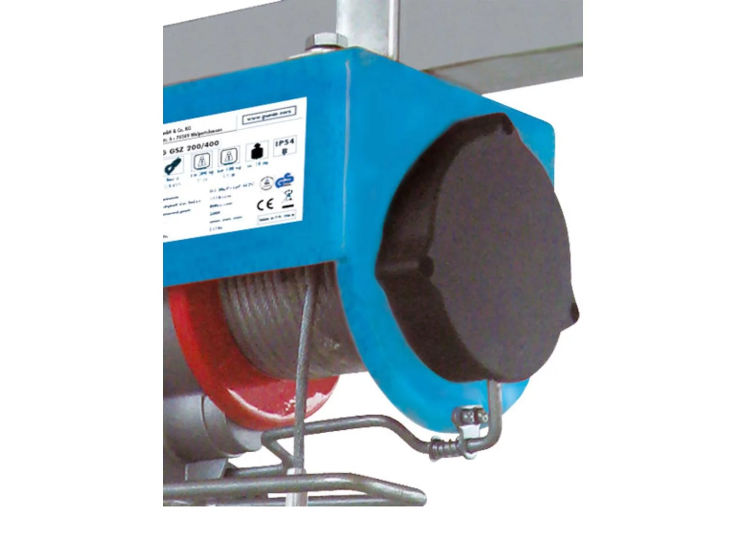 Güde Elektrischer Seilzug, bis 600 kg Hubkraft, 12 m Seillänge, 1050 Watt Leistung – Bild 2 von 4