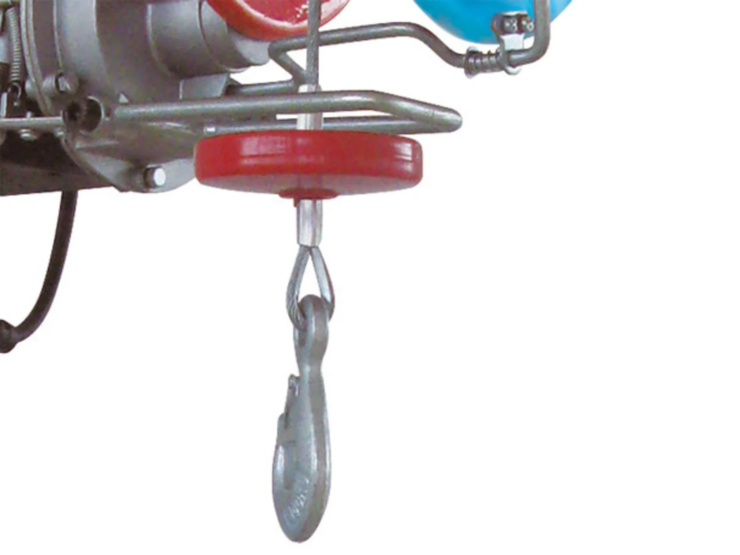 Güde Elektrischer Seilzug, bis 600 kg Hubkraft, 12 m Seillänge, 1050 Watt Leistung – Bild 4 von 4