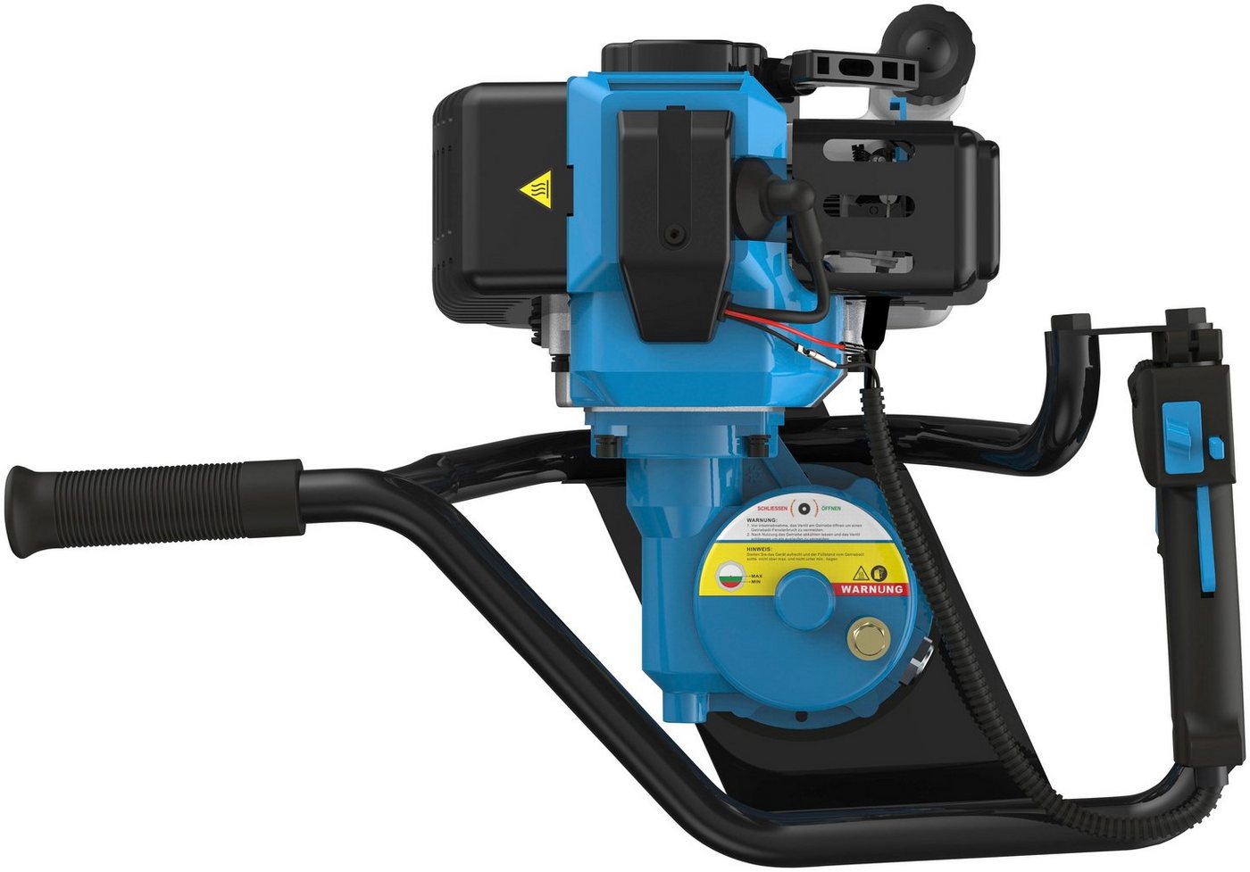 Güde Erdbohrer GE 2200, 2,2 kW, (4-tlg), inkl. 3 Bohraufsätze – Bild 5 von 5