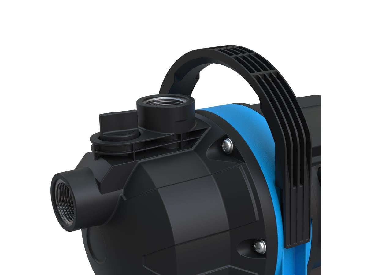 Güde Gartenpumpe GP 6035, 0,6 kW Motorleistung, 3200 l/h max. Fördermenge, 7 m max. Ansaughöhe – Bild 4 von 5