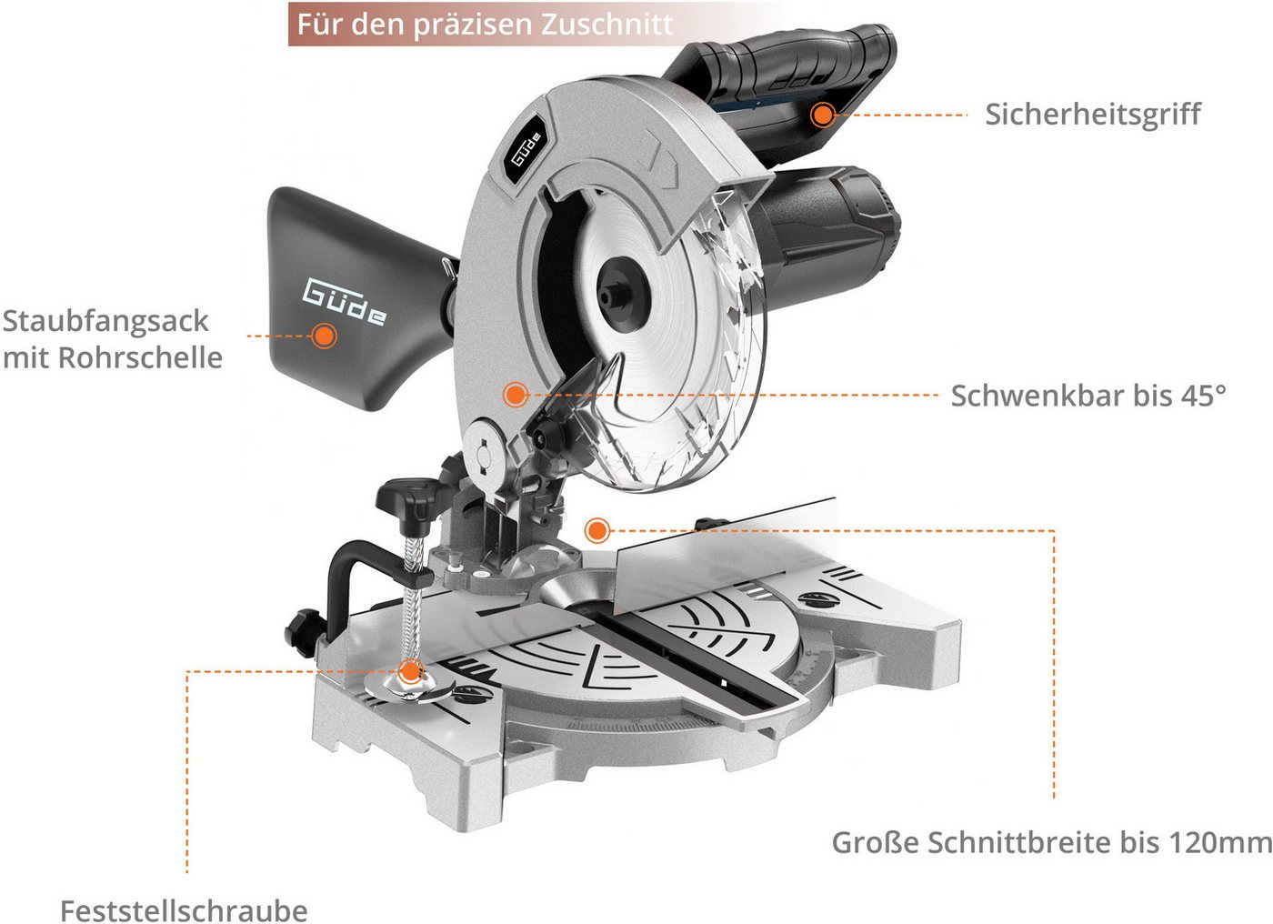 Güde Kappsäge GKS 2134.1 – Bild 2 von 5