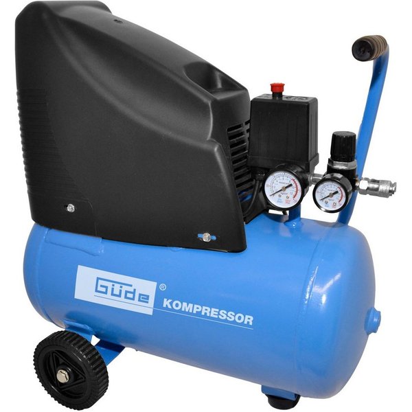Güde Kompressor 220/08/24 ölfrei, 1100 W, max. 8 bar, 24 l
