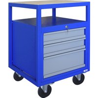 GÜDE Rollwerkbank »P 600 S«, Rollcontainer mit Schubladen