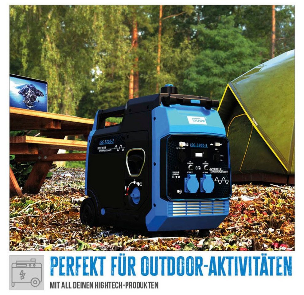 Güde Stromerzeuger Inverter »ISG 3200-2«, 4,5 in kW – Bild 2 von 5