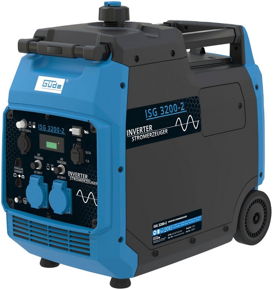Güde Stromerzeuger Inverter »ISG 3200-2«, 4,5 in kW – Bild 4 von 5