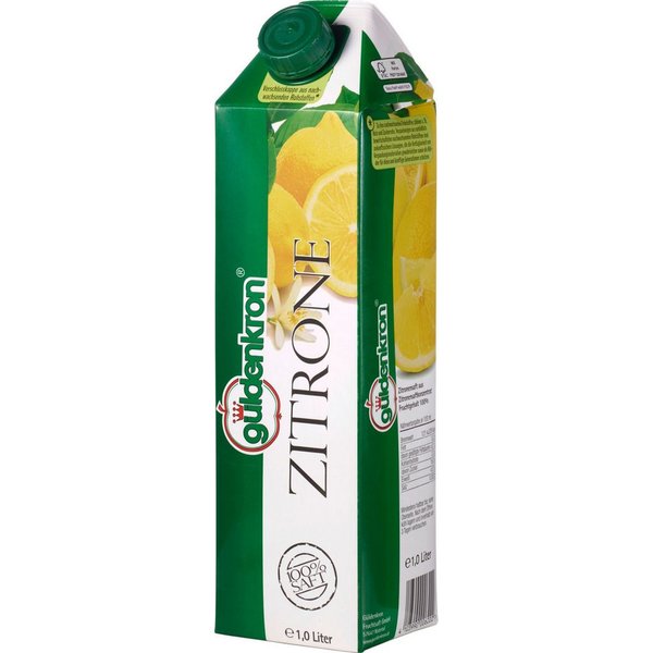 Güldenkron Saft, Güldenkron Zitronensaft 1000ml