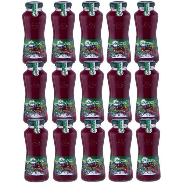 Güldenkron Saft, Güldenkron Smoothie Rot Fruchtsaft Püree und Konzentrat 15x200ml