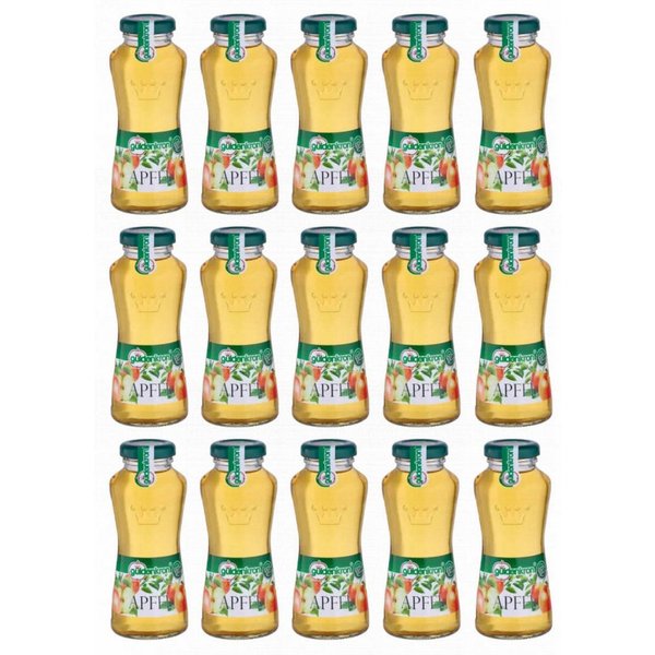 Güldenkron Saft, Güldenkron Apfelsaft aus Apfelsaftkonzentrat fruchtig frisch 15x200ml