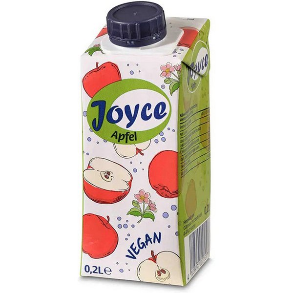 Güldenkron Saft, Joyce Apfel Drink mit Zusatz von Vitaminen und Zitronensaft 200ml