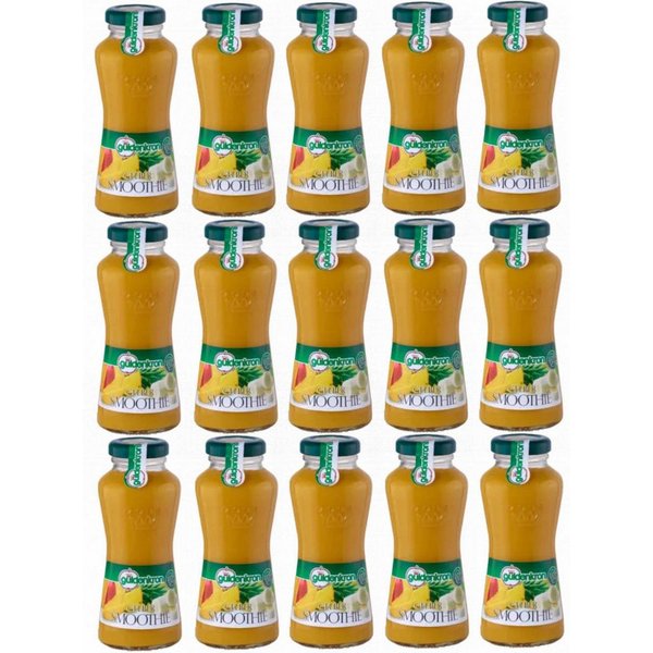 Güldenkron Saft, Güldenkron Smoothie Gelb Mehrfrucht Fruchtpüree Konzentrat 15x200ml
