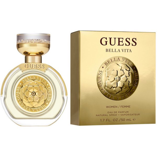 Guess Eau de Parfum BELLA VITA EDP, 1-tlg., floral-orientalische Duftnote, mit Bergamotte, Cassis und Kirsche
