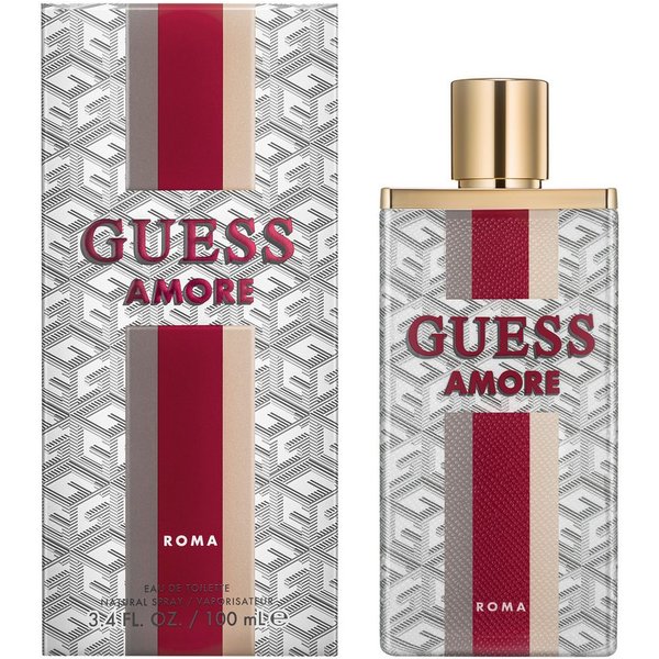 Guess Eau de Toilette AMORE ROMA EDT, 1-tlg., blumig-fruchtig-orientalische Duftnote