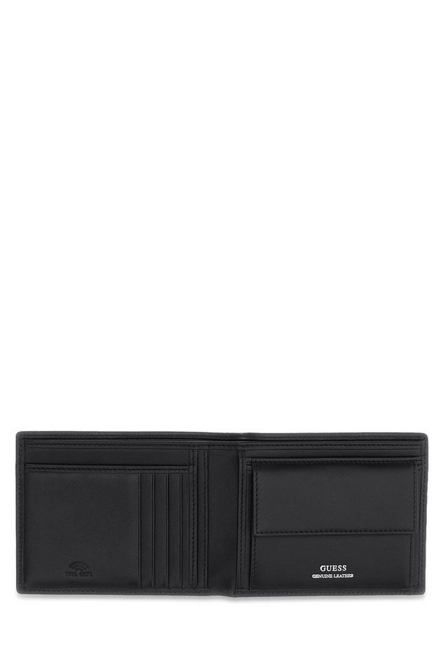 Guess Geldbörse BOSTON BIFOLD M, Herren Geldbeutel, Portemonnaie mit modischer Logoprägung – Bild 4 von 4