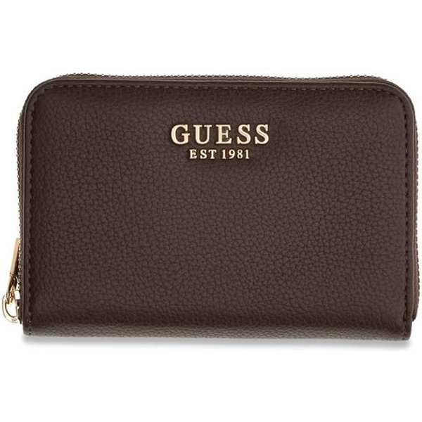 Guess Geldbörse MELODY SLG MEDIUM ZIP AROUND, Damen Geldbeutel, Portemonnaie mit GUESS-Label