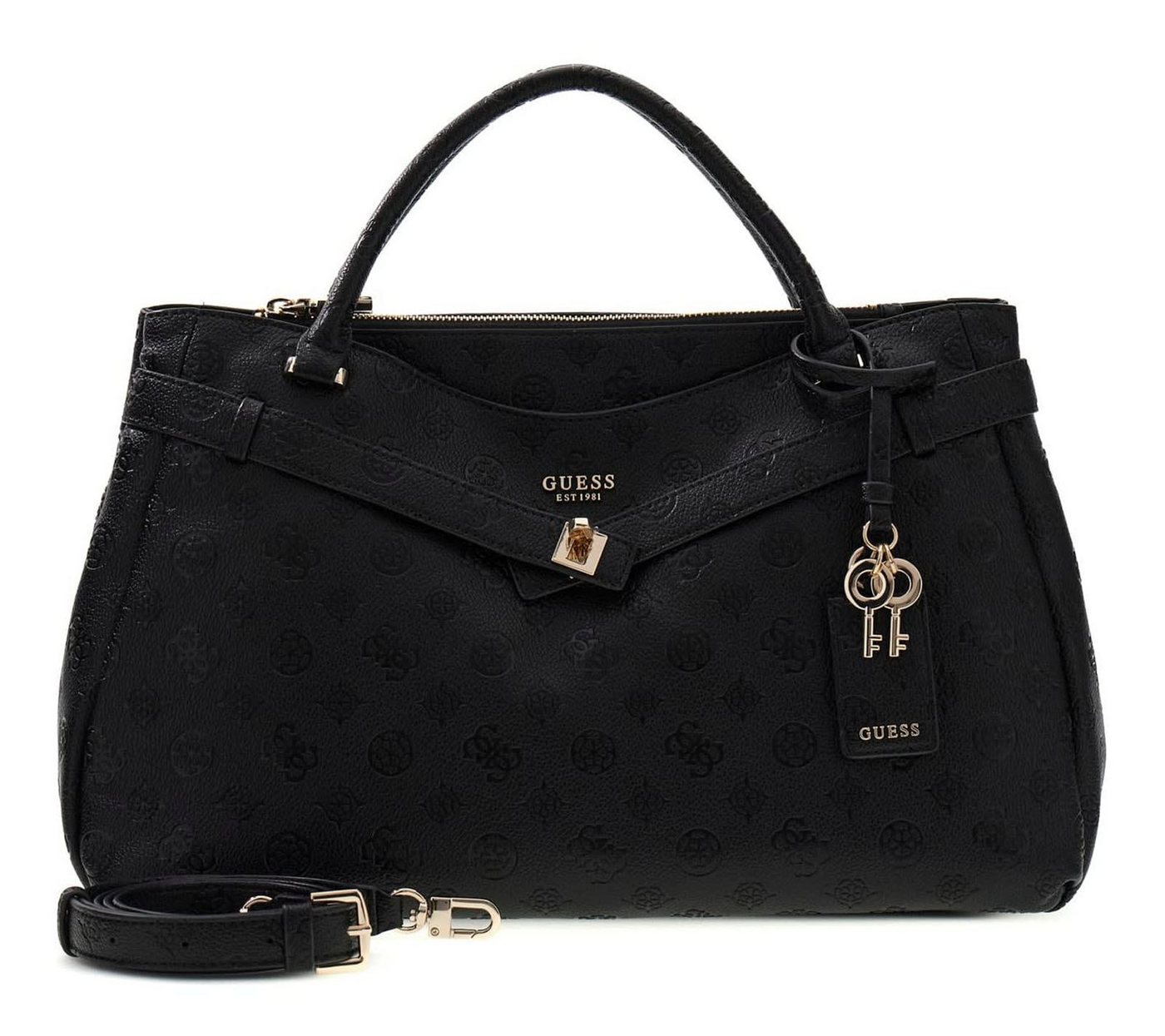 Guess Handtasche Girlfriend Satchel – Bild 4 von 4