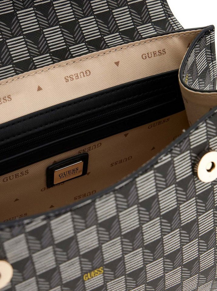 Guess Handtasche Top Handle Flap – Bild 3 von 3