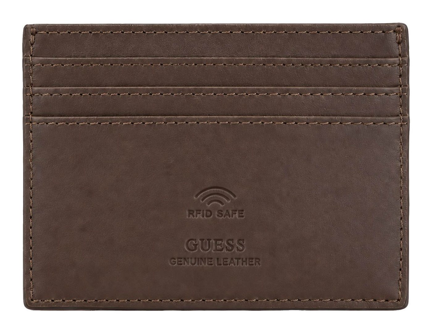 Guess Kartenetui Card Case, aus echtem Leder – Bild 2 von 3