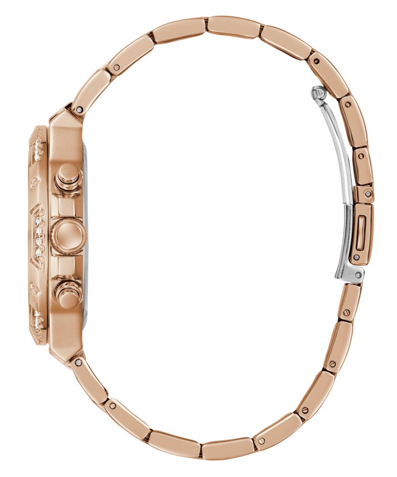 Guess Multifunktionsuhr HARLOW GW0950L4, Quarzuhr, Armbanduhr, Damenuhr, Edelstahlarmband, Datum – Bild 2 von 5