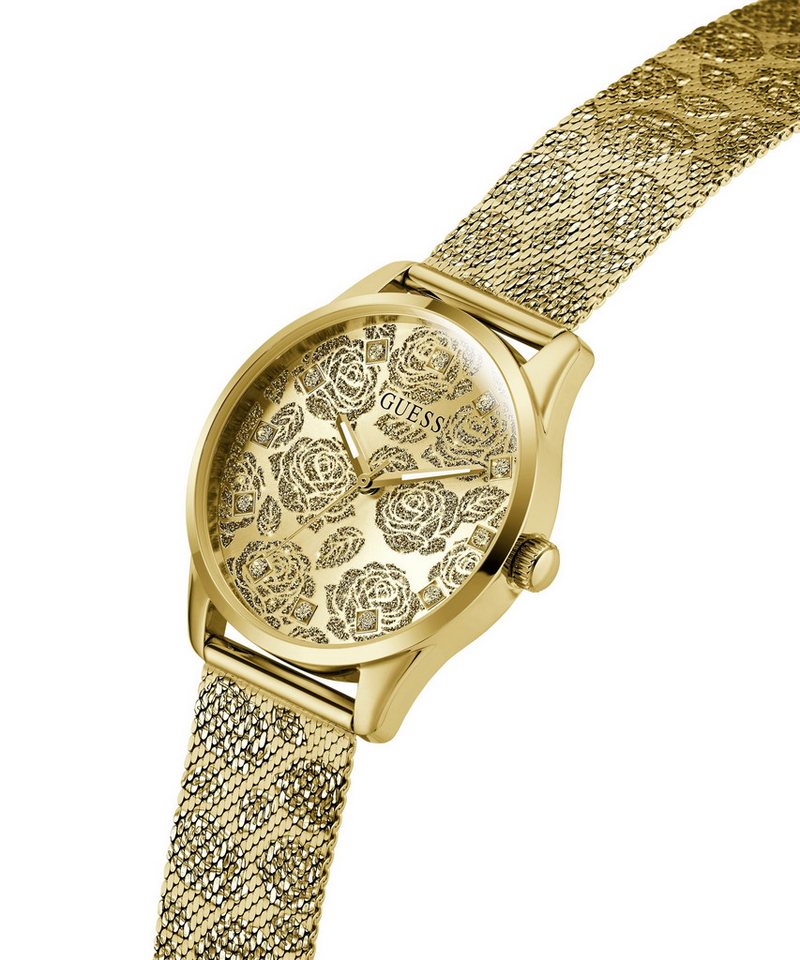 Guess Quarzuhr CALLA GW1040L2, Armbanduhr, Damenuhr, Edelstahlarmband, analog – Bild 5 von 5