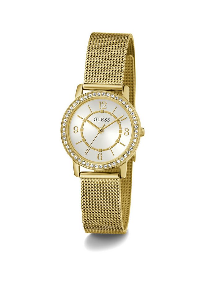 Guess Quarzuhr MELODY, (1-tlg., Not a set – not applicable to this product), Quarz Analog – Bild 5 von 5