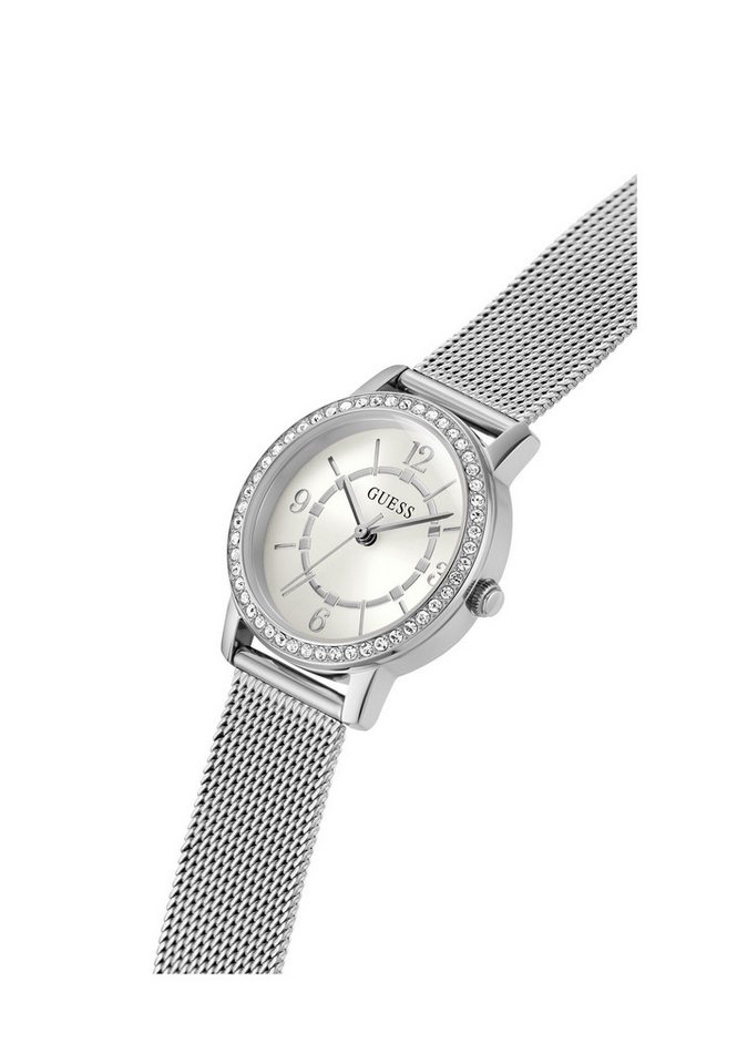Guess Quarzuhr MELODY, (1-tlg., Not a set – not applicable to this product), Quarz Analog – Bild 4 von 5