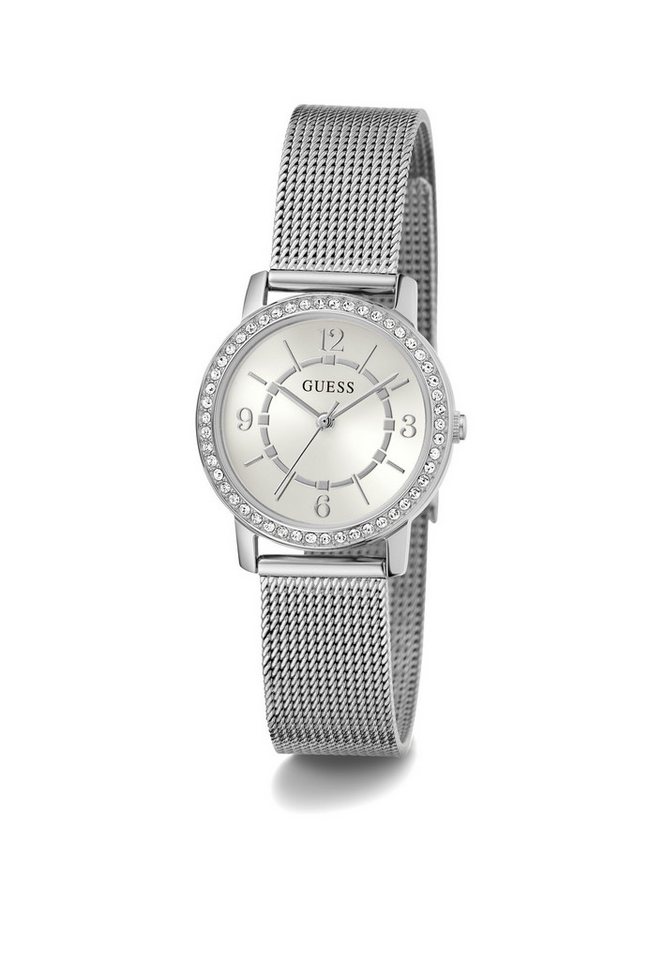 Guess Quarzuhr MELODY, (1-tlg., Not a set – not applicable to this product), Quarz Analog – Bild 5 von 5