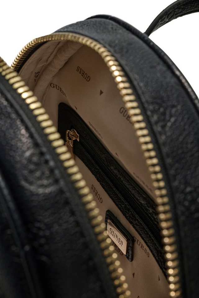 Guess Rucksack MANHATTAN II BACKPACK, Cityrucksack, Freizeitrucksack mit zwei Fronttaschen – Bild 3 von 5