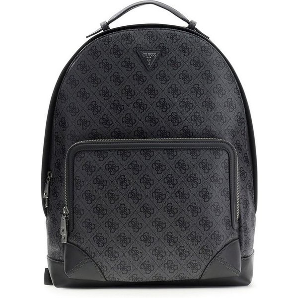 Guess Rucksack MILANO BACKPACK, Cityrucksack, Freizeitrucksack mit Reißverschluss-Vordertasche