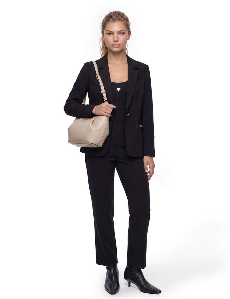 Guess Schultertasche AMORETTE SHOULDER BAG, Damen Umhängetasche, Tragegriff als Schulterriemen verlängerbar – Bild 2 von 5
